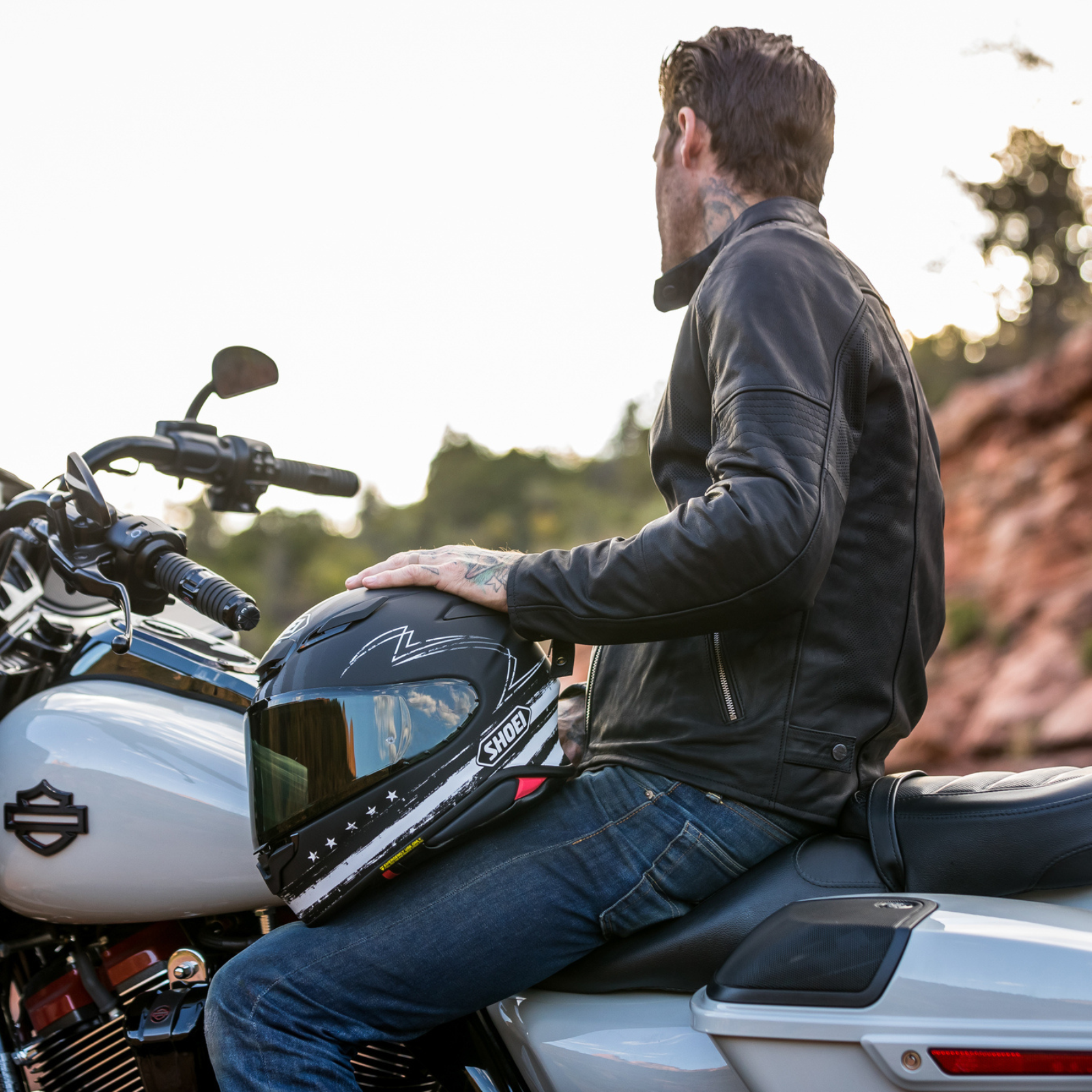 Shoei RF-1400 Dedicated-2 Full Face Motorcycle Helmet