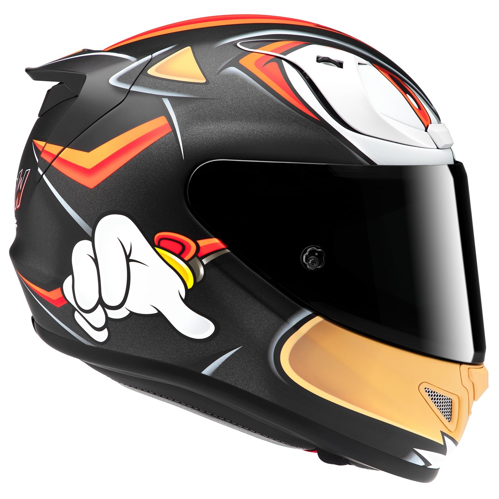 HJC RPHA 12N Shadow the Hedgehog Full Face Motorcycle Helmet