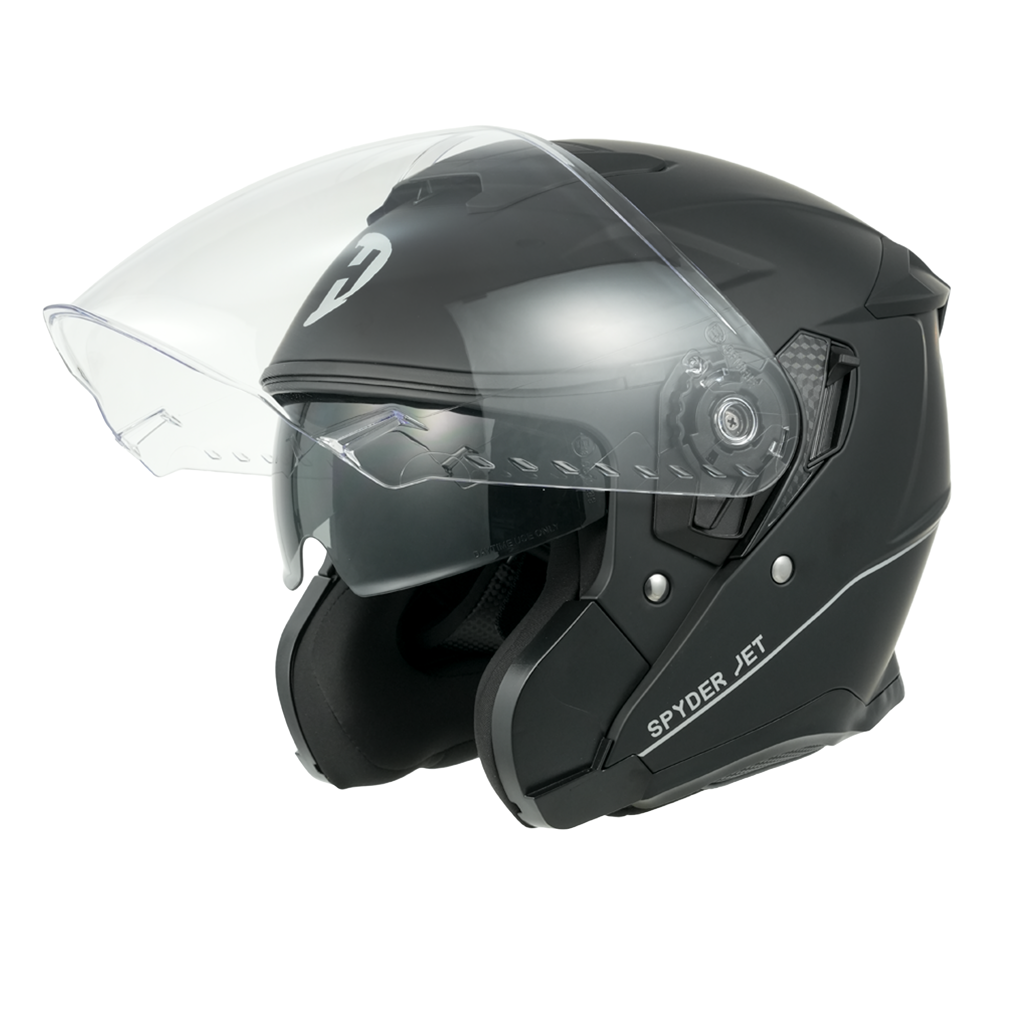 Daytona Spyder Jet Solid Open Face Motorcycle Helmet