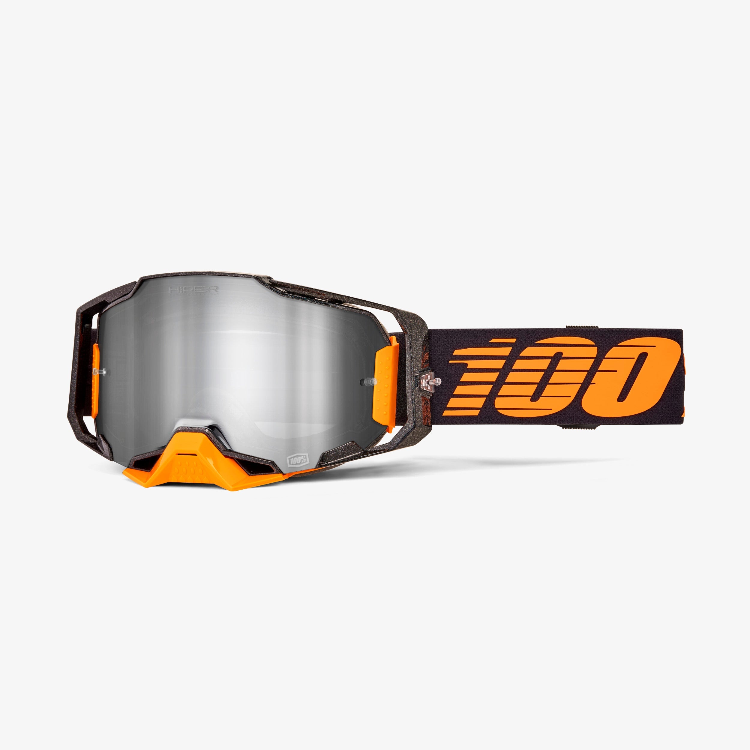 100% Armega Hiper Acosta Mirror Silver Lens Goggle