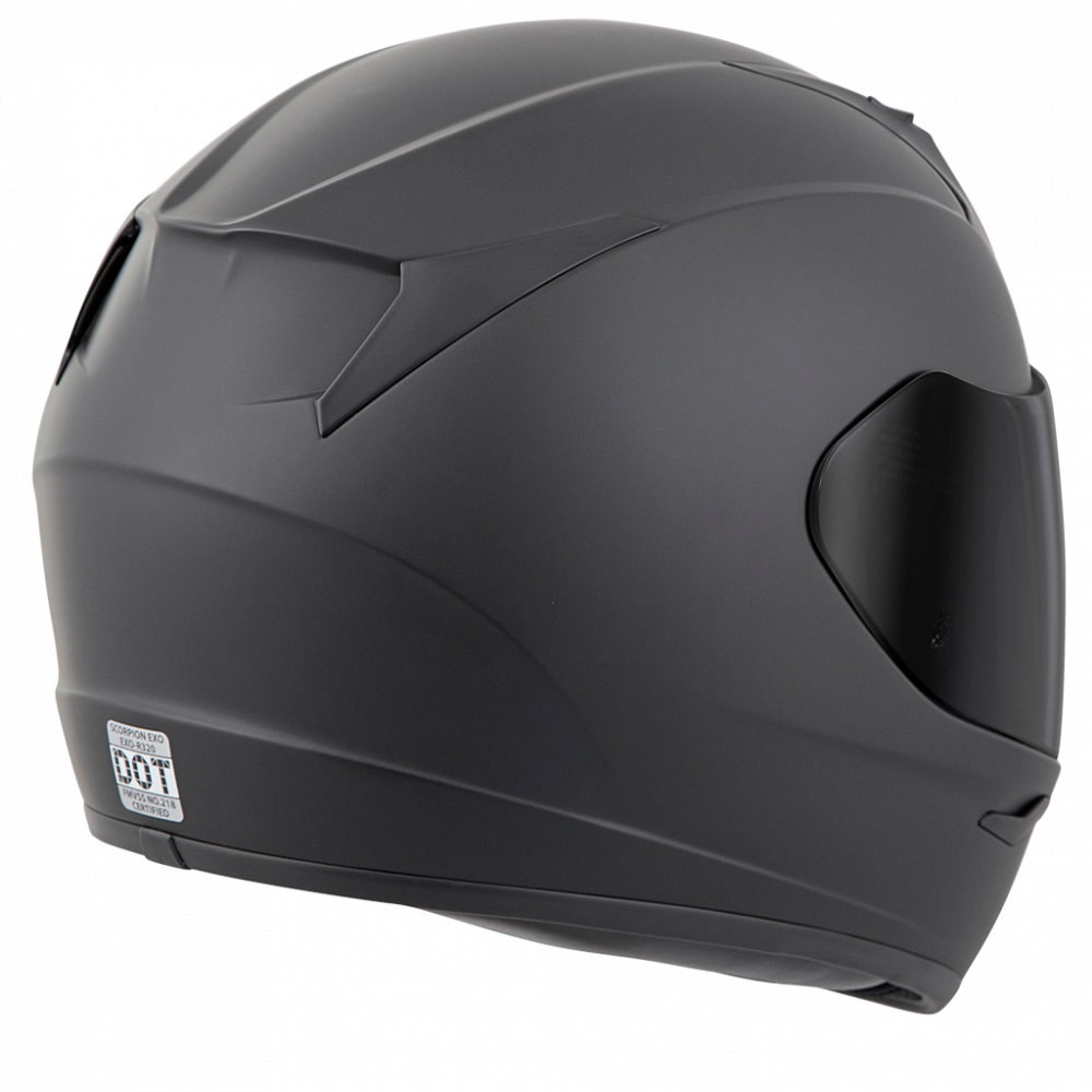 Scorpion EXO-R320 Helmet - Matte Black - Back