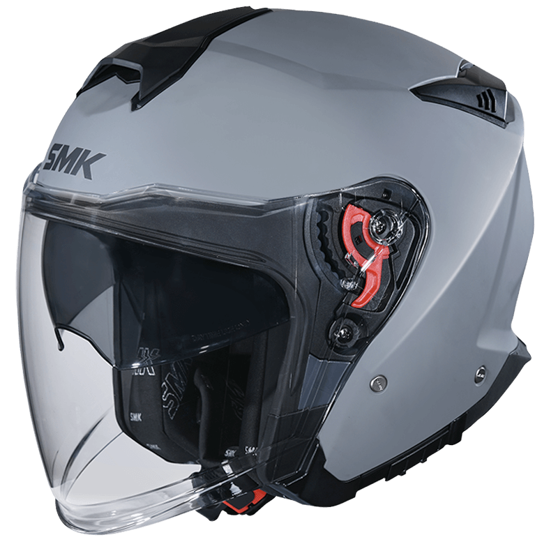 SMK GTJ Solid Open Face Motorcycle Helmet