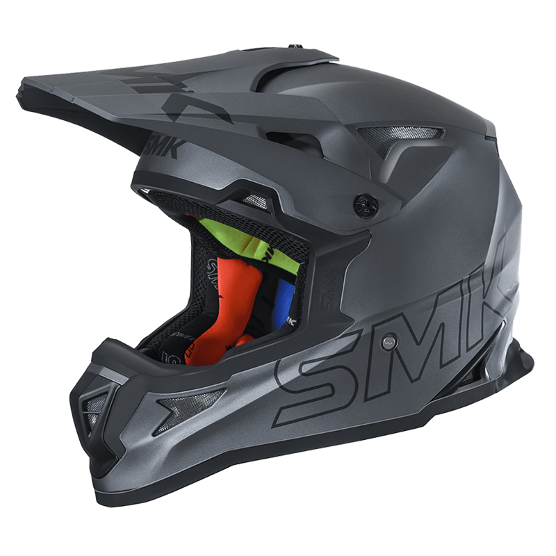 SMK Allterra Solid Off-Road Motorcycle Helmet