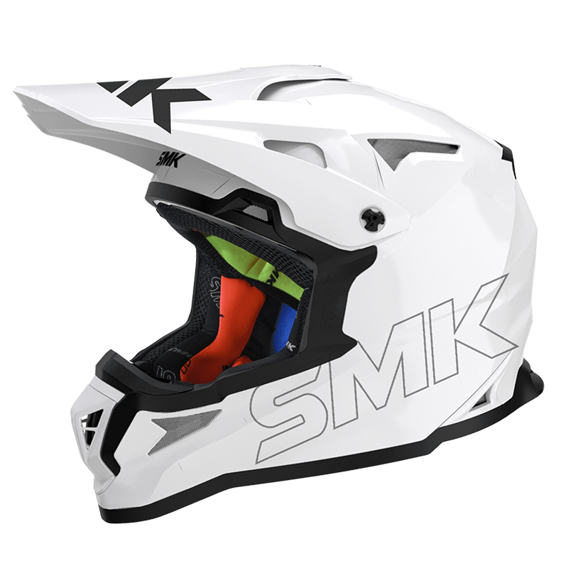 SMK Allterra Solid Off-Road Motorcycle Helmet