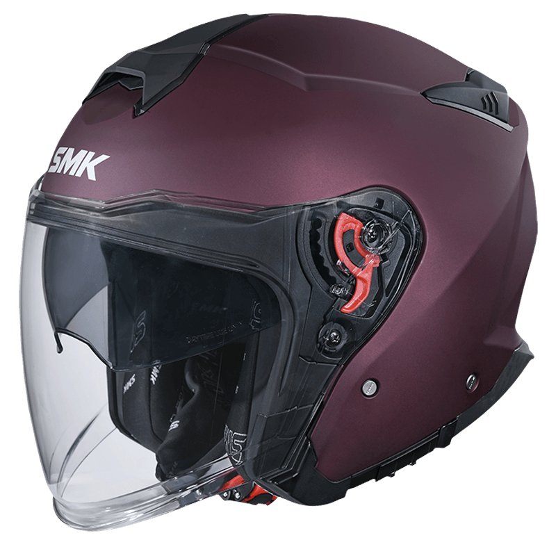 SMK GTJ Solid Open Face Motorcycle Helmet