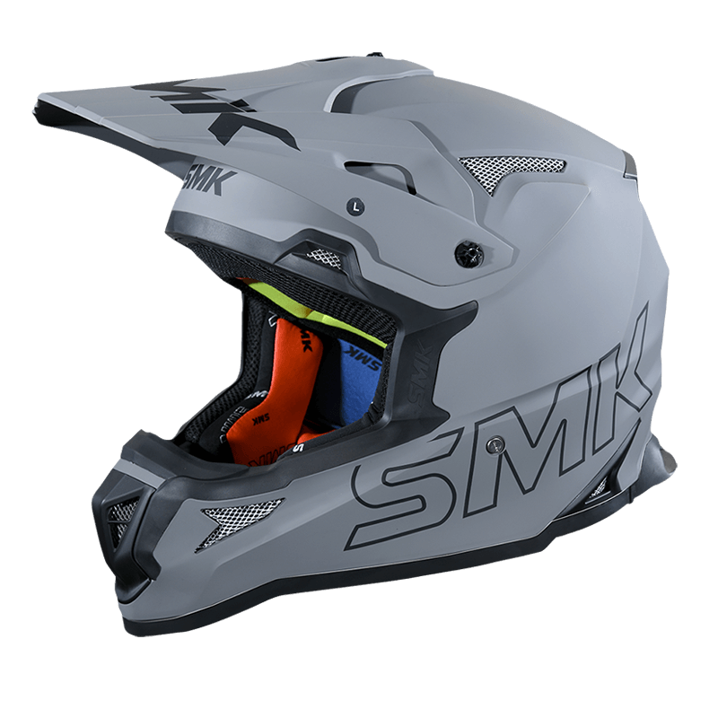 SMK Allterra Solid Off-Road Motorcycle Helmet
