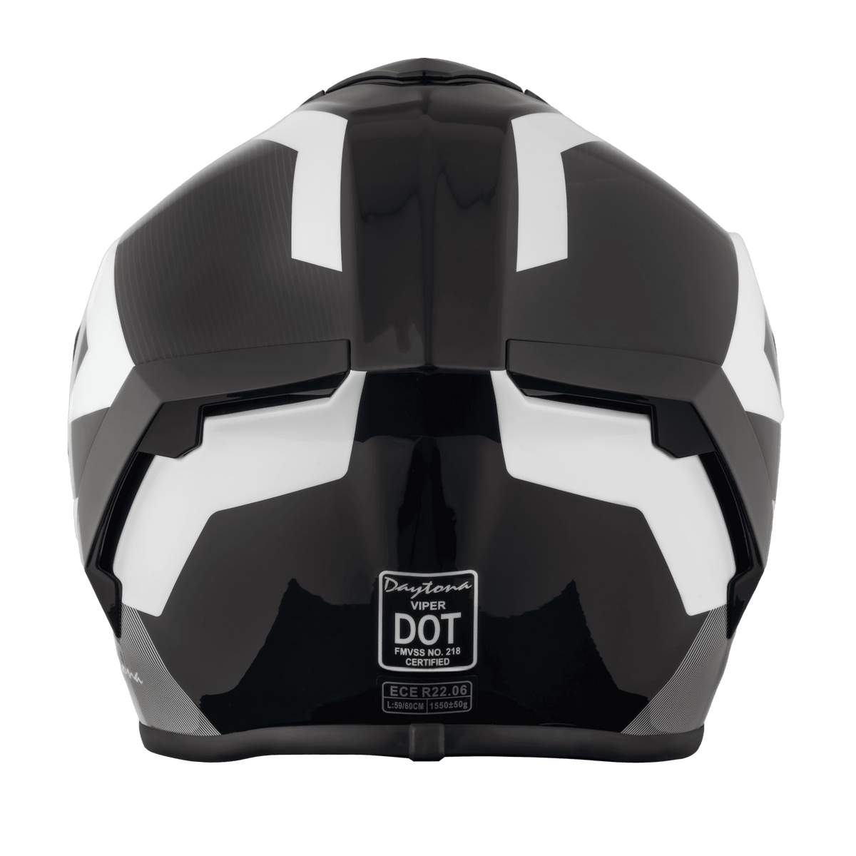 Daytona Viper Panda Full Face Motorcycle Helmet