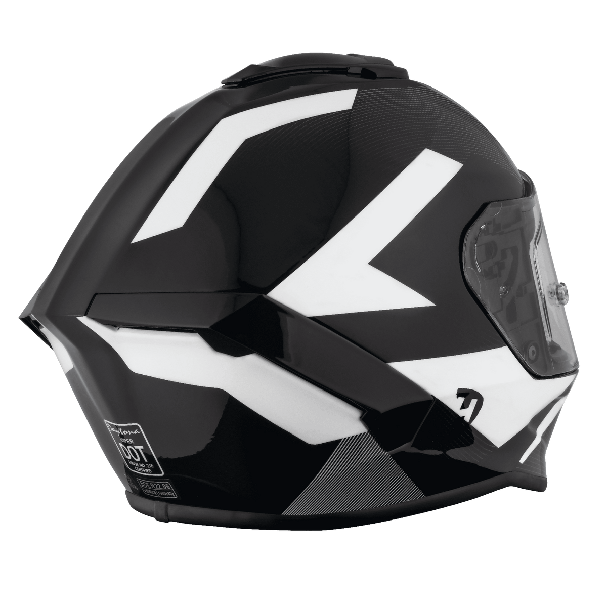 Daytona Viper Panda Full Face Motorcycle Helmet