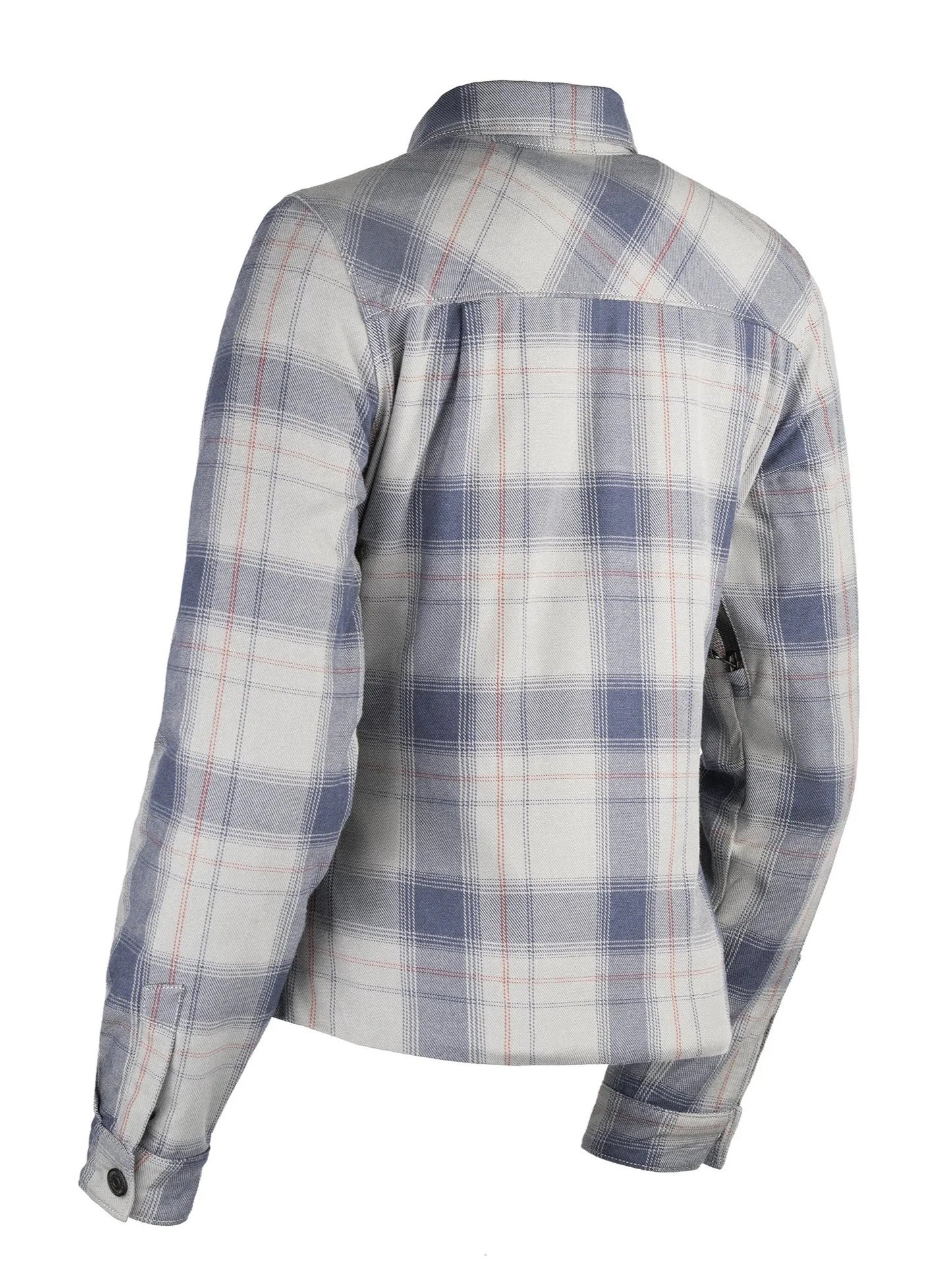 Icon Women's Fallblock Armored Motorcycle Flannel Shirt