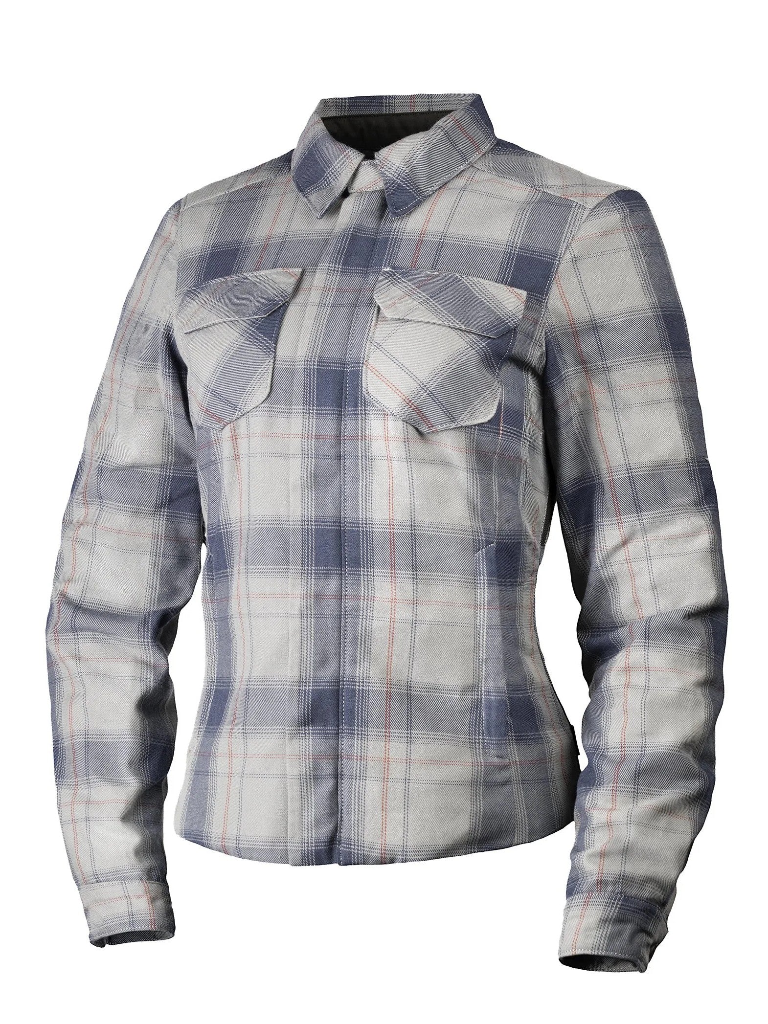 Icon Women's Fallblock Armored Motorcycle Flannel Shirt