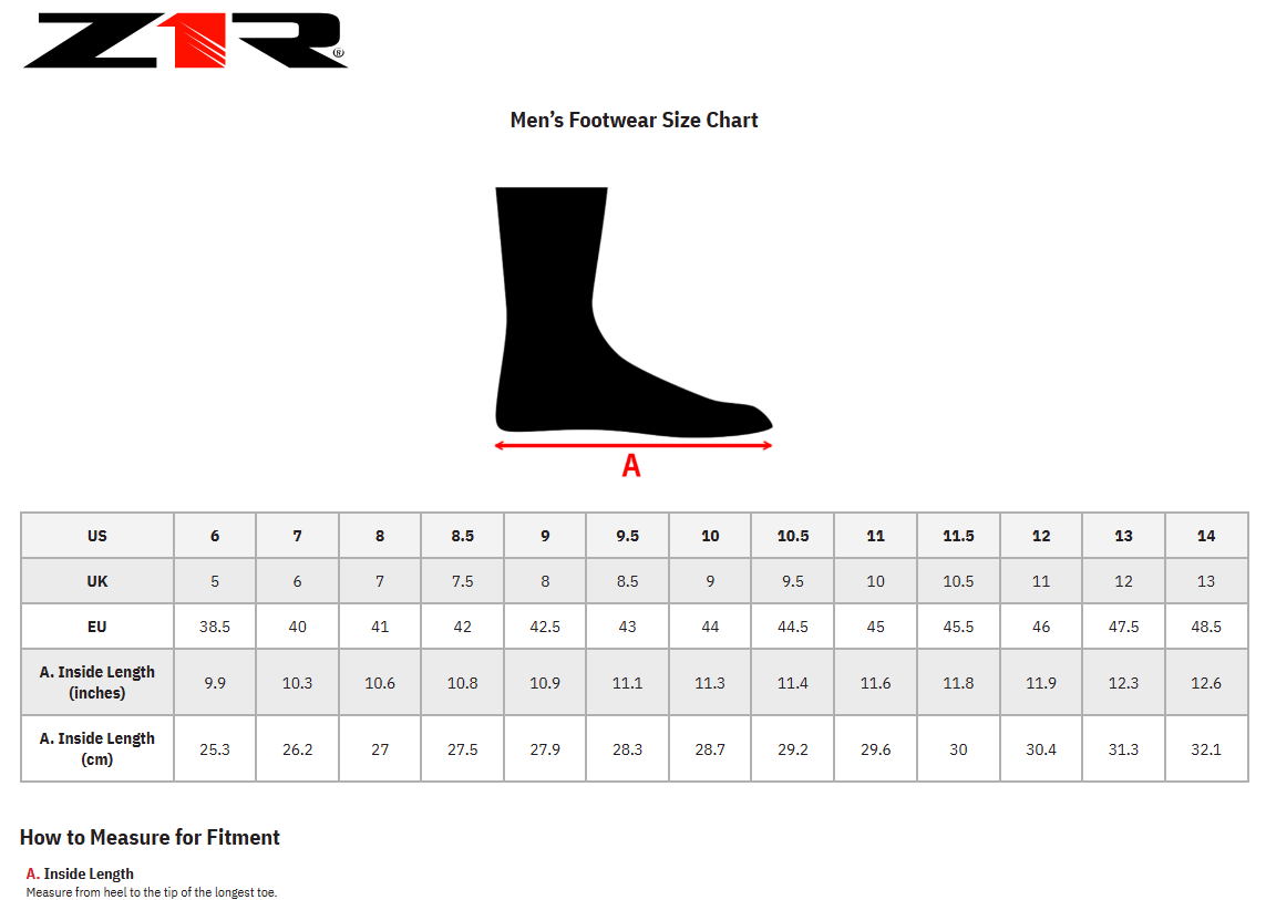 Z1R Men's Frontline Boots