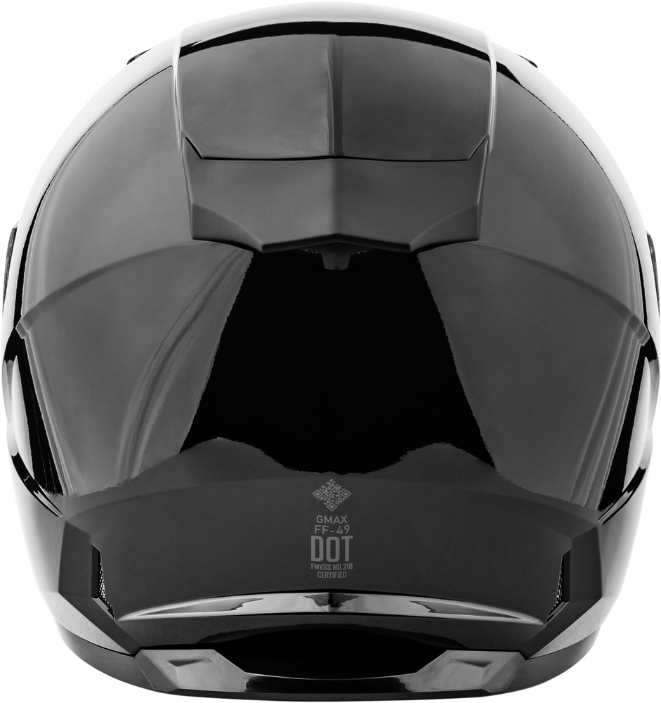 Gmax FF-49 Solid Full Face Motorcycle Helmet