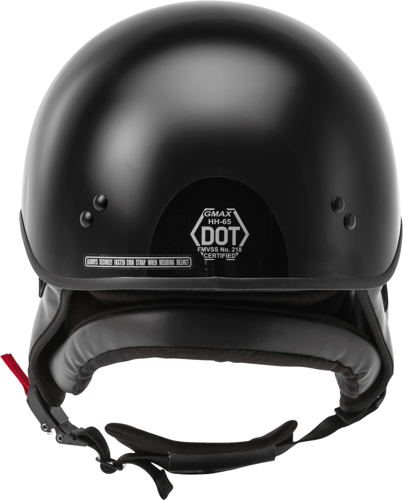 GMax HH 65 Full Dressed Half Face Motorcycle Helmet