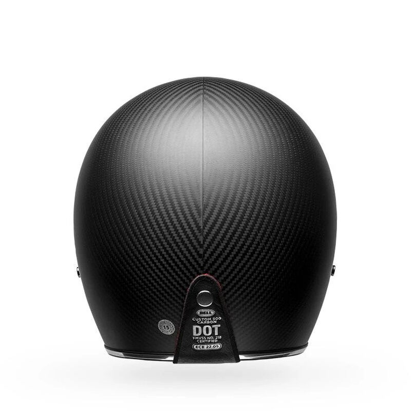 Bell Custom 500 Carbon Open Face Motorcycle Helmet