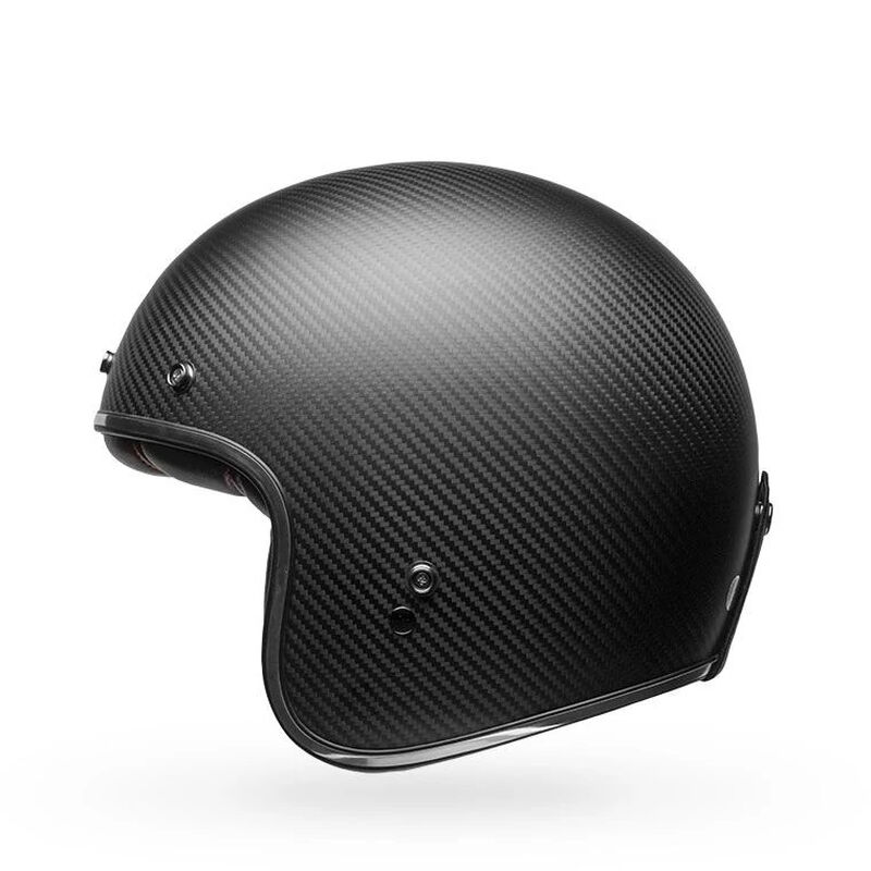 Bell Custom 500 Carbon Open Face Motorcycle Helmet