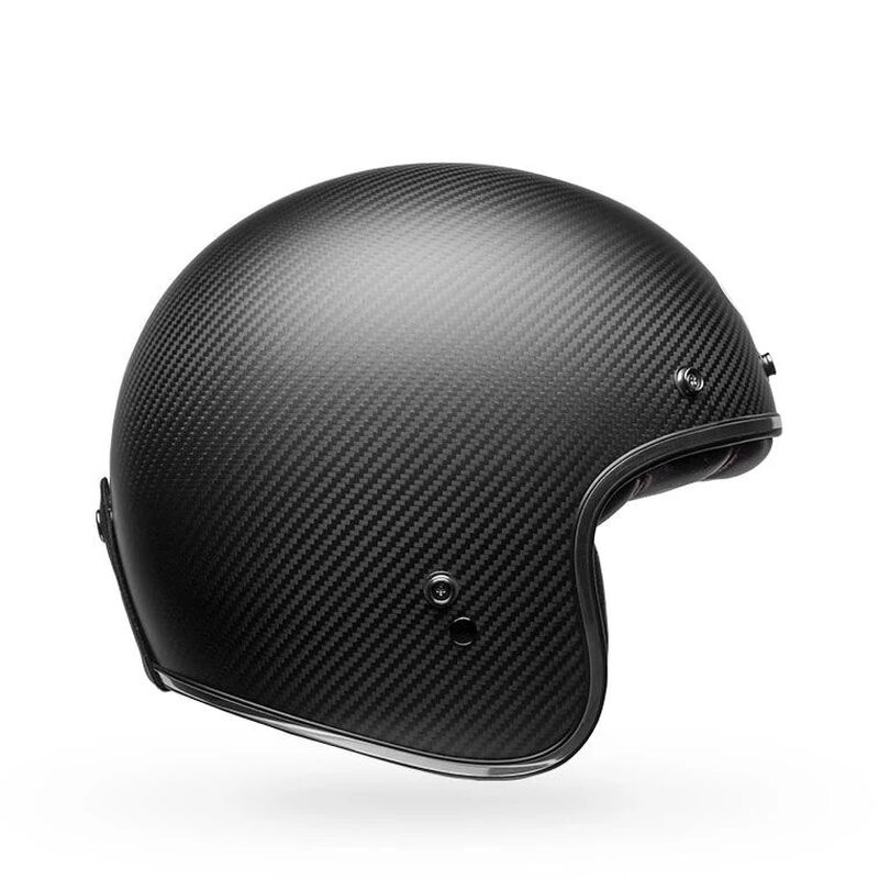 Bell Custom 500 Carbon Open Face Motorcycle Helmet