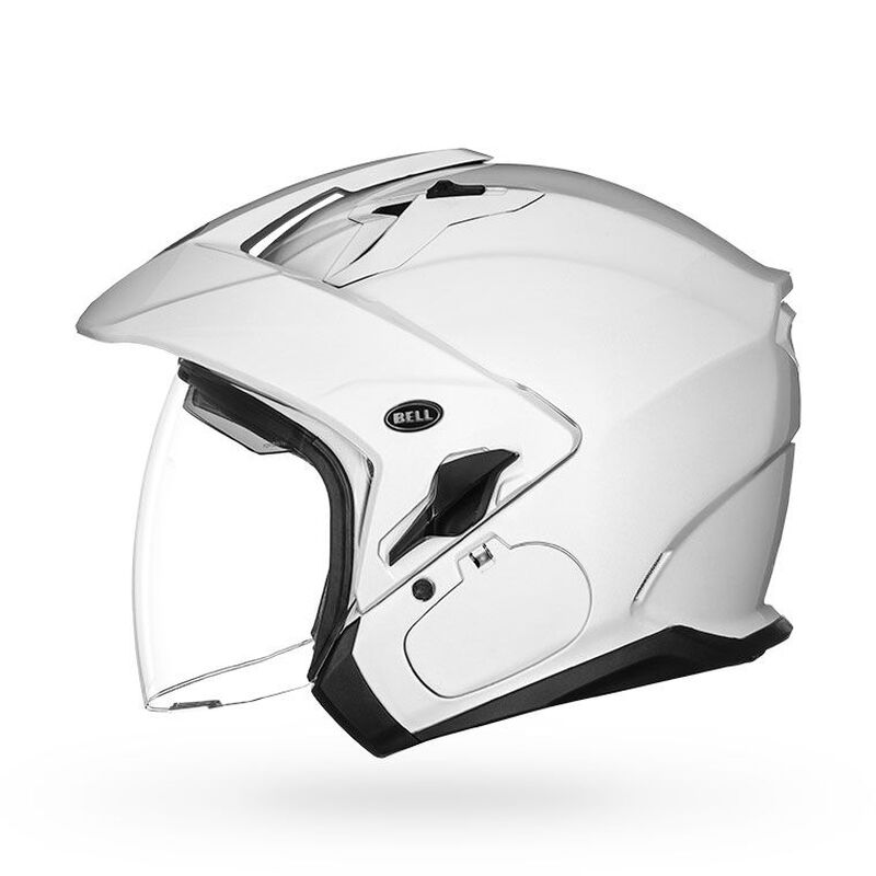 Bell Mag-9 Solid Open Face Motorcycle Helmet