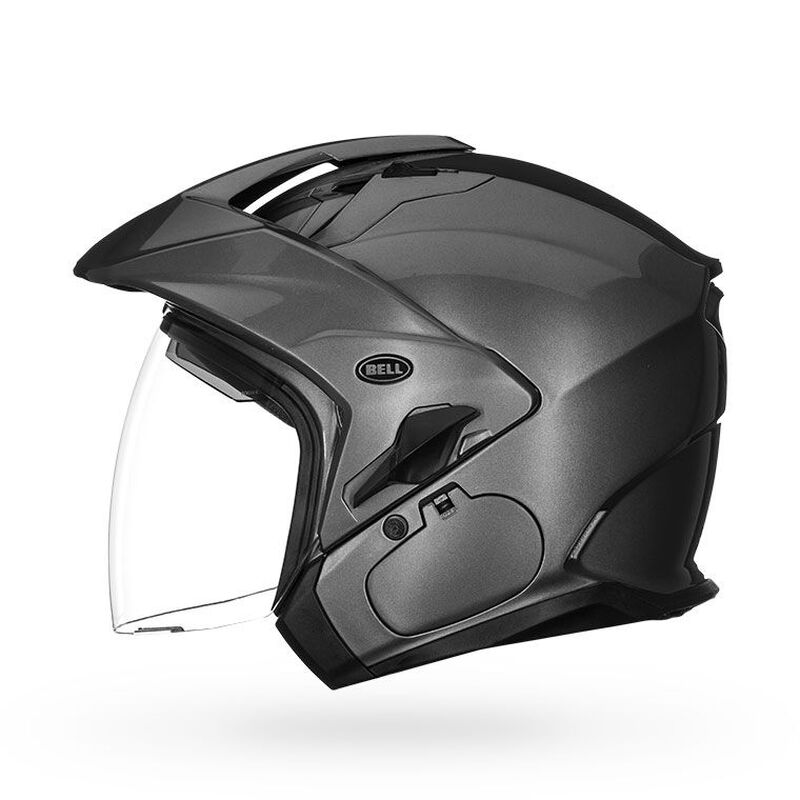 Bell Mag-9 Solid Open Face Motorcycle Helmet