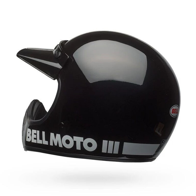 Bell Moto-3 Classic Solid Full Face Motorcycle Helmet
