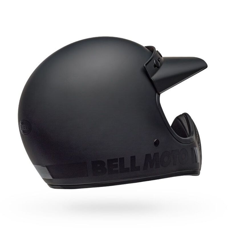 Bell Moto-3 Classic Solid Full Face Motorcycle Helmet