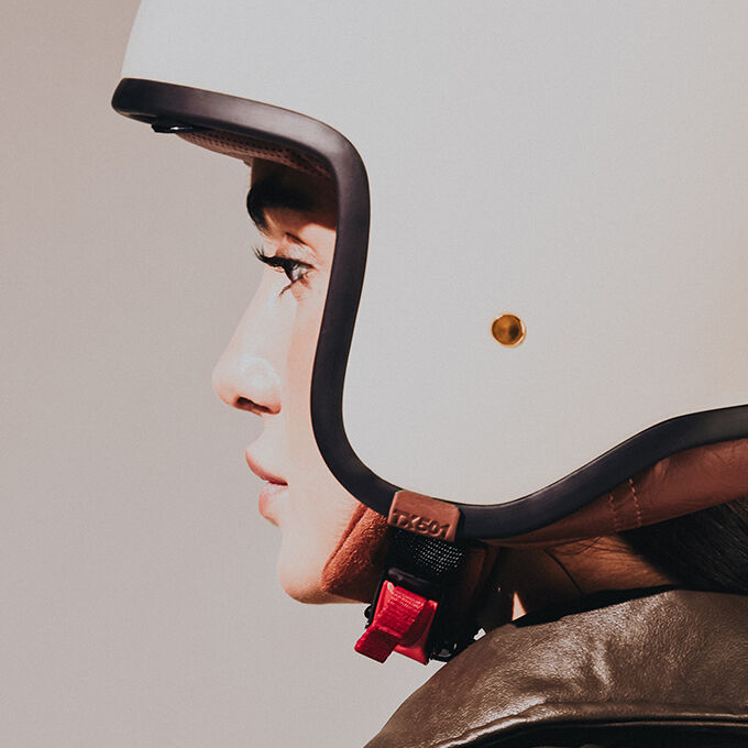 Bell TX501 Solid Open Face Motorcycle Helmet