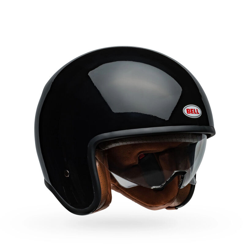 Bell TX501 Solid Open Face Motorcycle Helmet