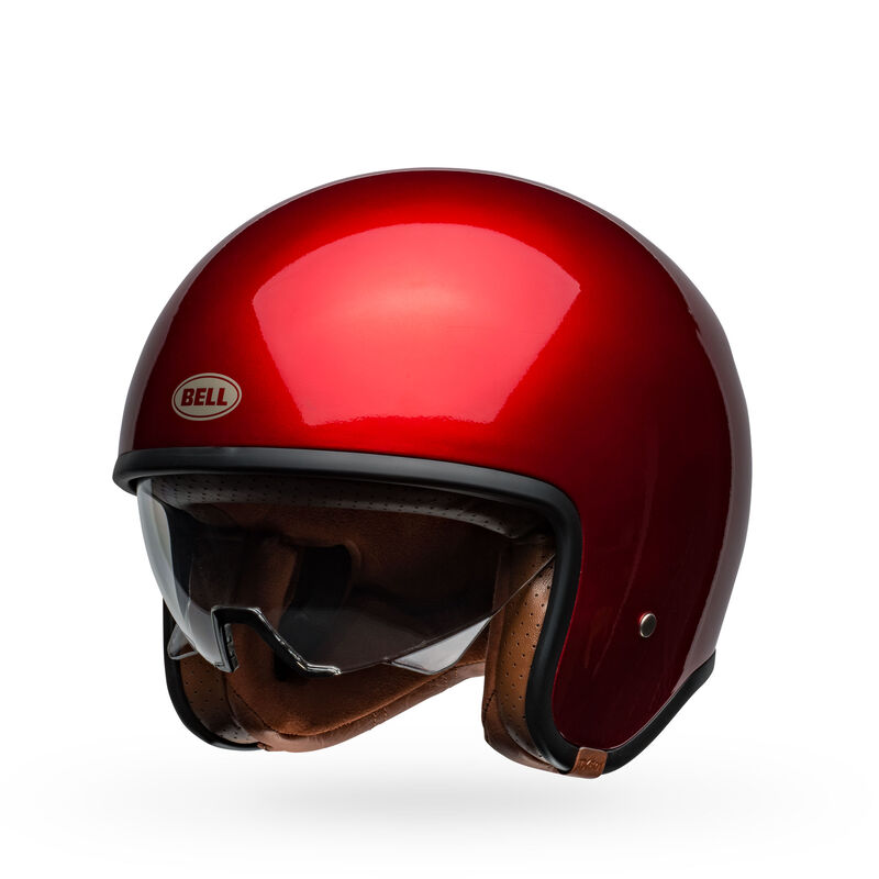 Bell TX501 Solid Open Face Motorcycle Helmet