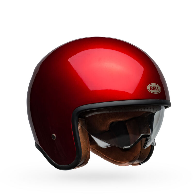 Bell TX501 Solid Open Face Motorcycle Helmet