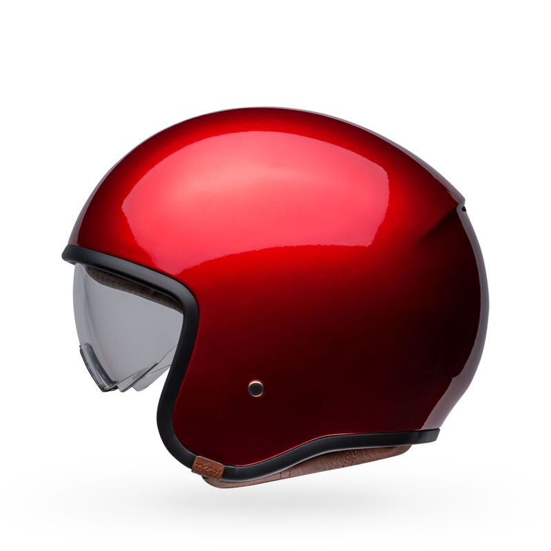 Bell TX501 Solid Open Face Motorcycle Helmet