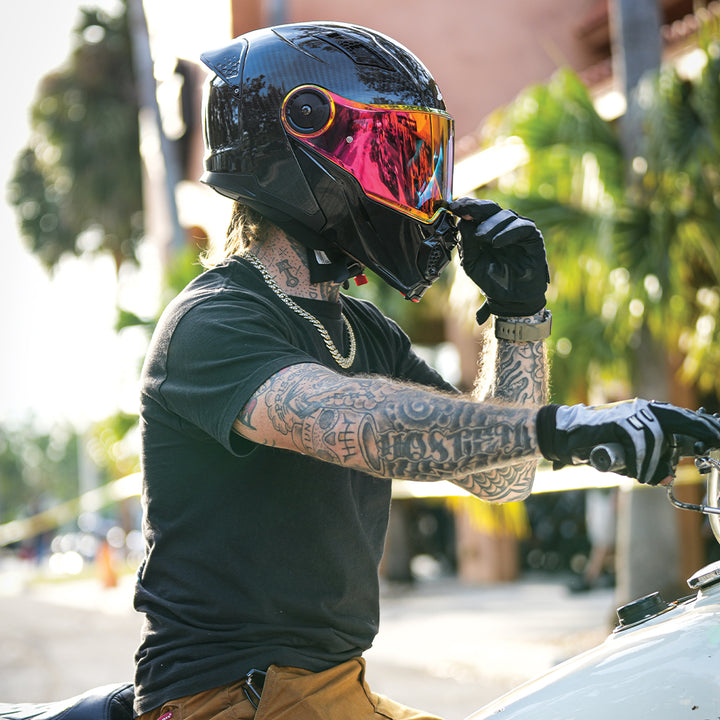 Daytona C6 Carbon Fiber Modular Motorcycle Helmet