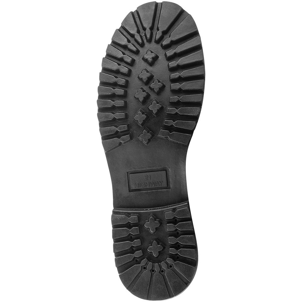 Highway 21 RPM Lace Up Motorcycle Riding Boots