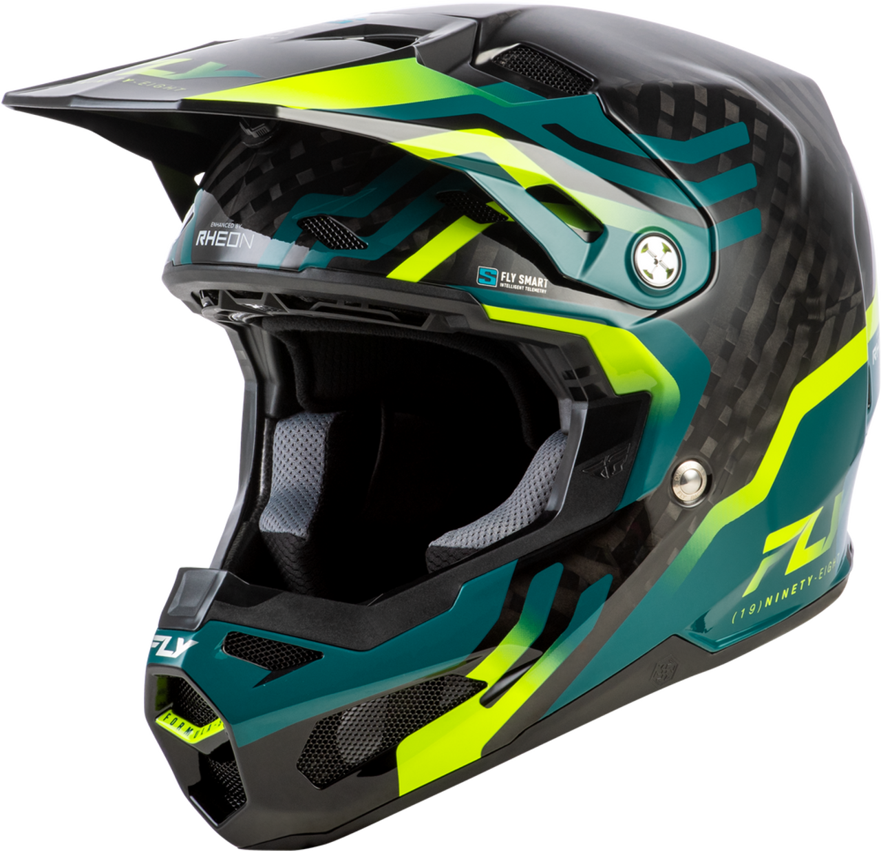 Fly Racing Formula S Carbon Byte MX Motorcycle Helmet