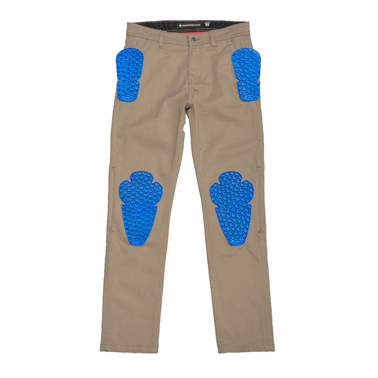 Scorpion Exo Mens Covert Chino CE AA Rated W/Rheon Riding Pants
