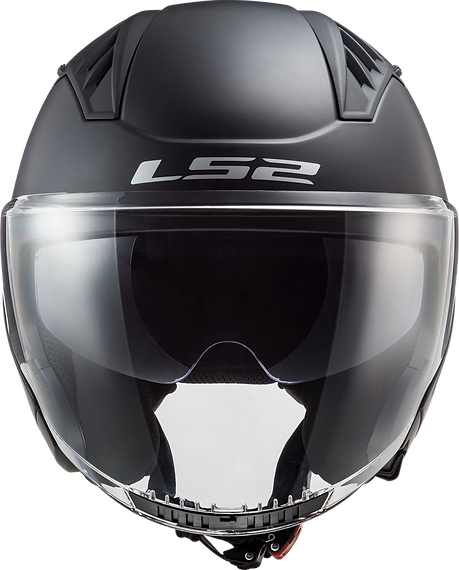 LS2 Copter Solid Open Face Motorcycle Helmet
