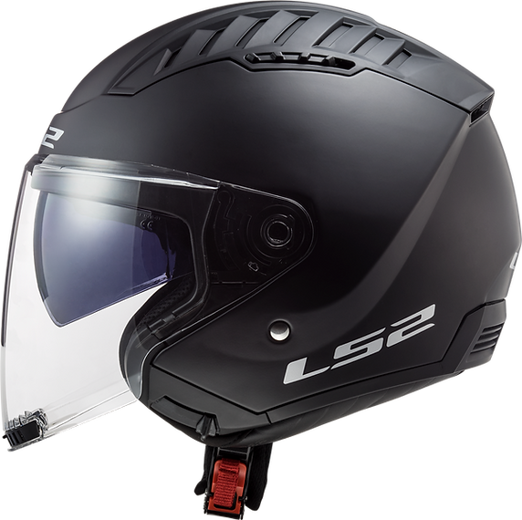 LS2 Copter Solid Open Face Motorcycle Helmet