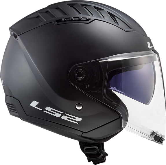 LS2 Copter Solid Open Face Motorcycle Helmet