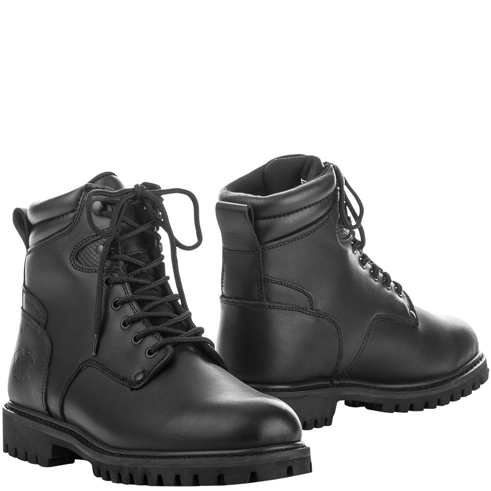 Highway 21 RPM Lace Up Motorcycle Riding Boots
