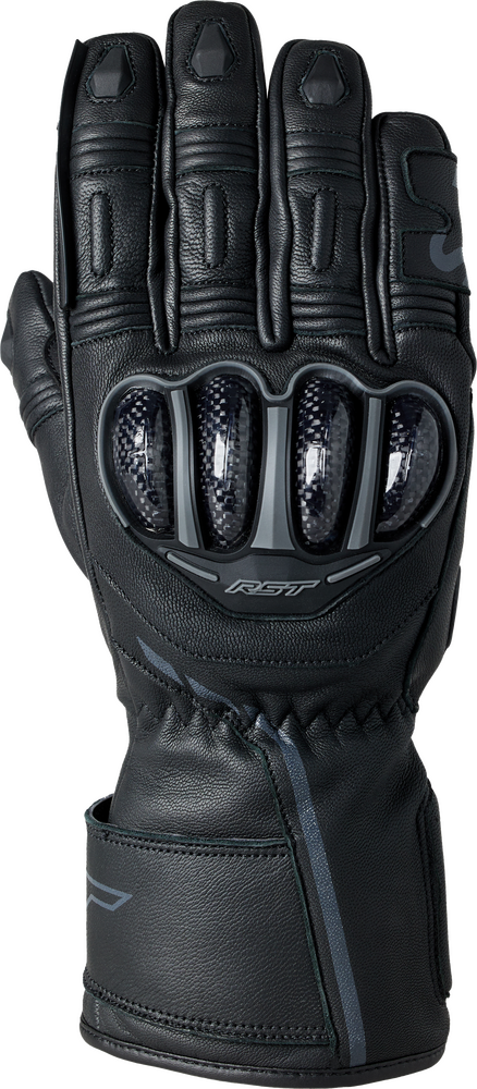 RST Men's S1 CE Waterproof Leather Motorcycle Gloves
