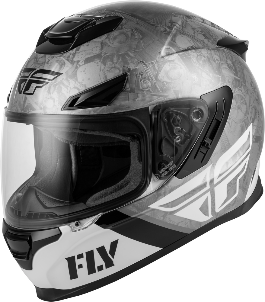 Fly Racing Sentinel Mech Full Face Motorcycle Helmet
