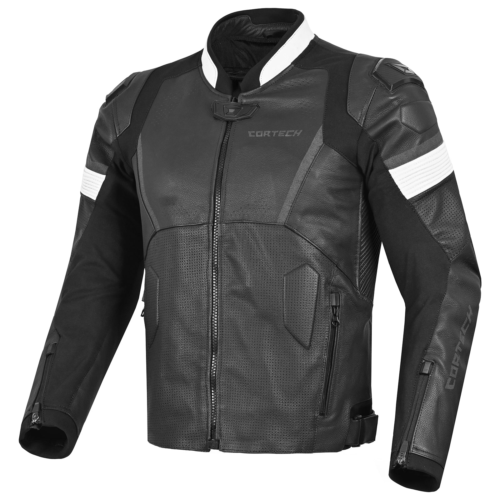 Cortech Men's Revo Leather Motorcycle Jacket