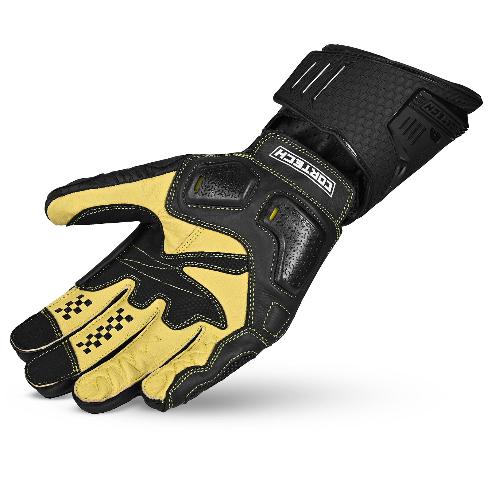 Cortech Men's Sector Pro RR Leather Motorcycle Gloves