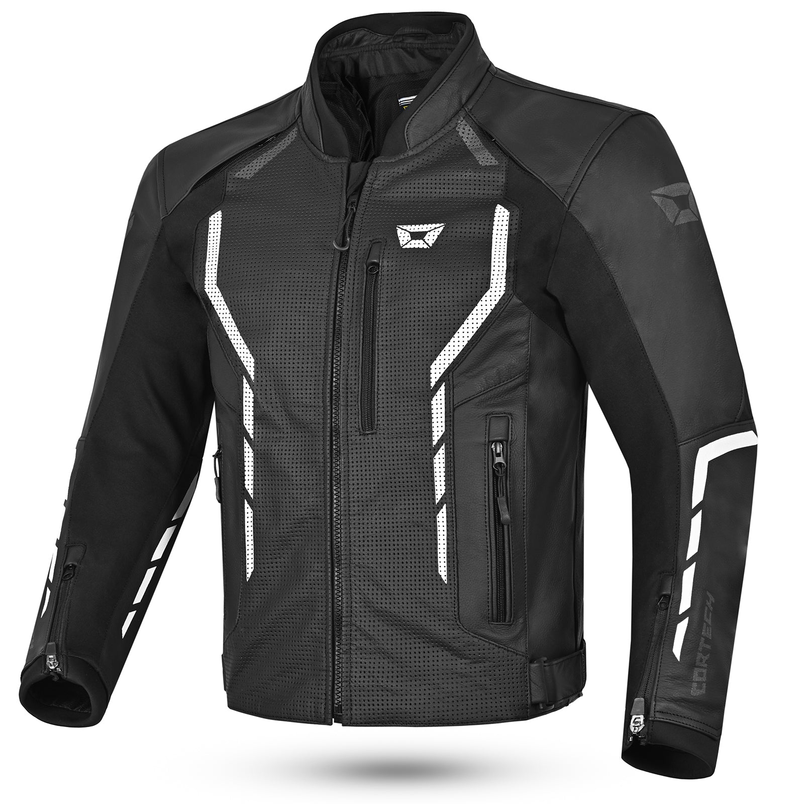 Cortech Men's Chicane 2.0 Leather Motorcycle Jacket