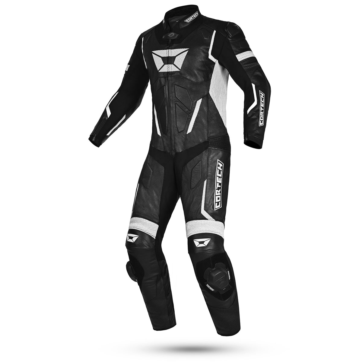 Cortech Revo RR 1-Piece Leather Motorcycle Race Suit