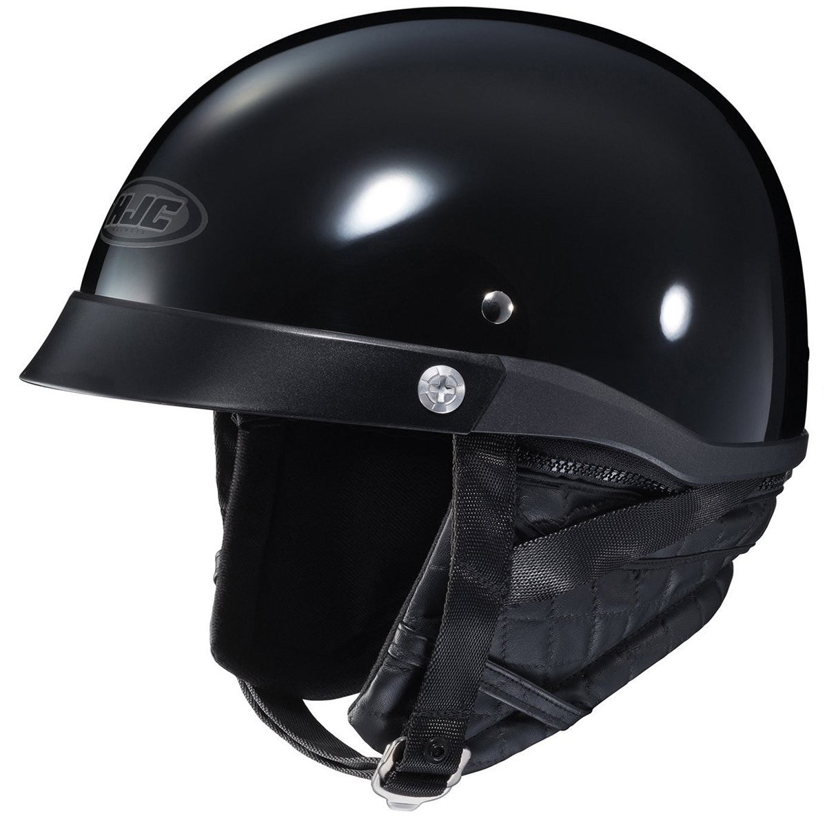 HJC CL-Iron Road Half Helmet - Black