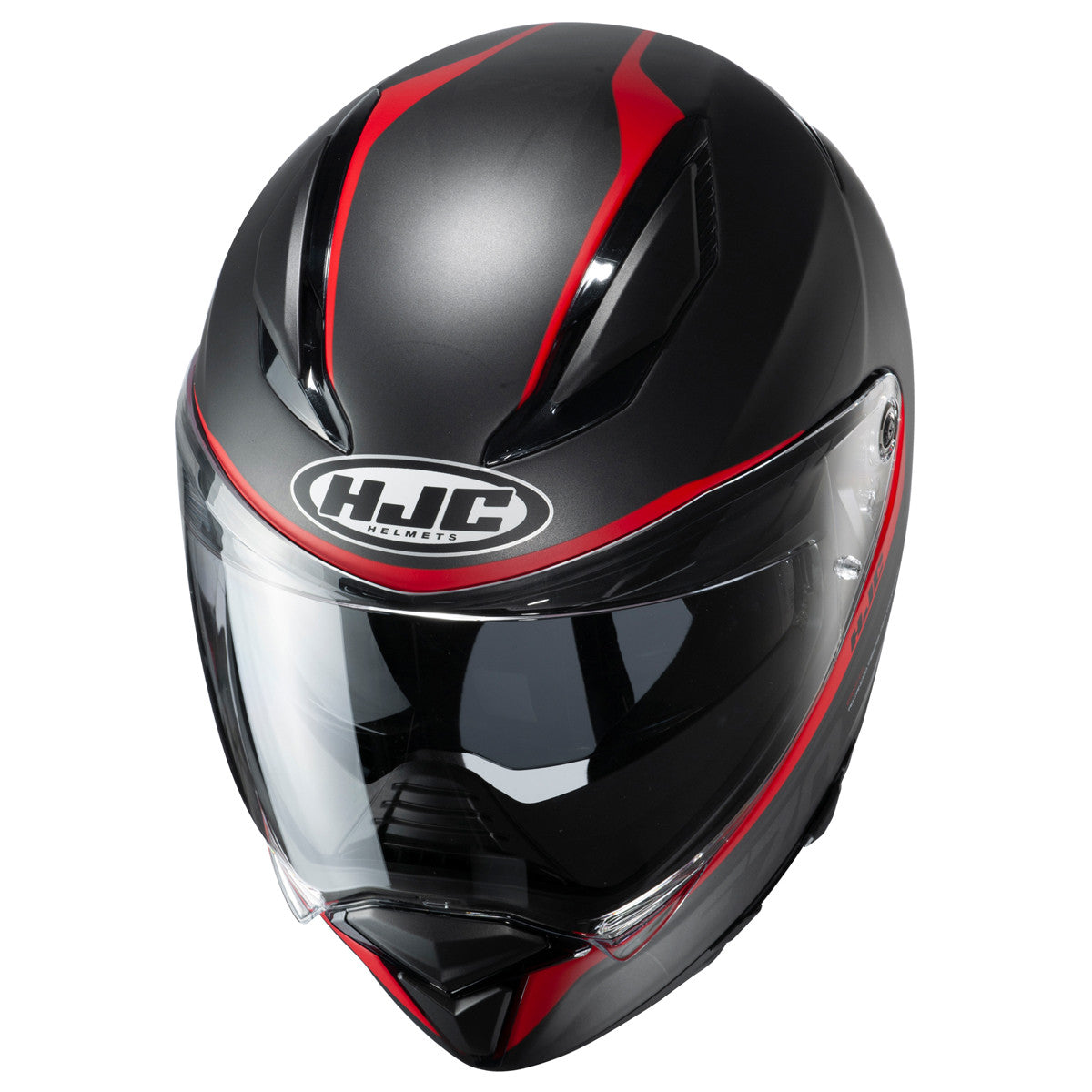 HJC F70 Feron Helmet-Black/Red