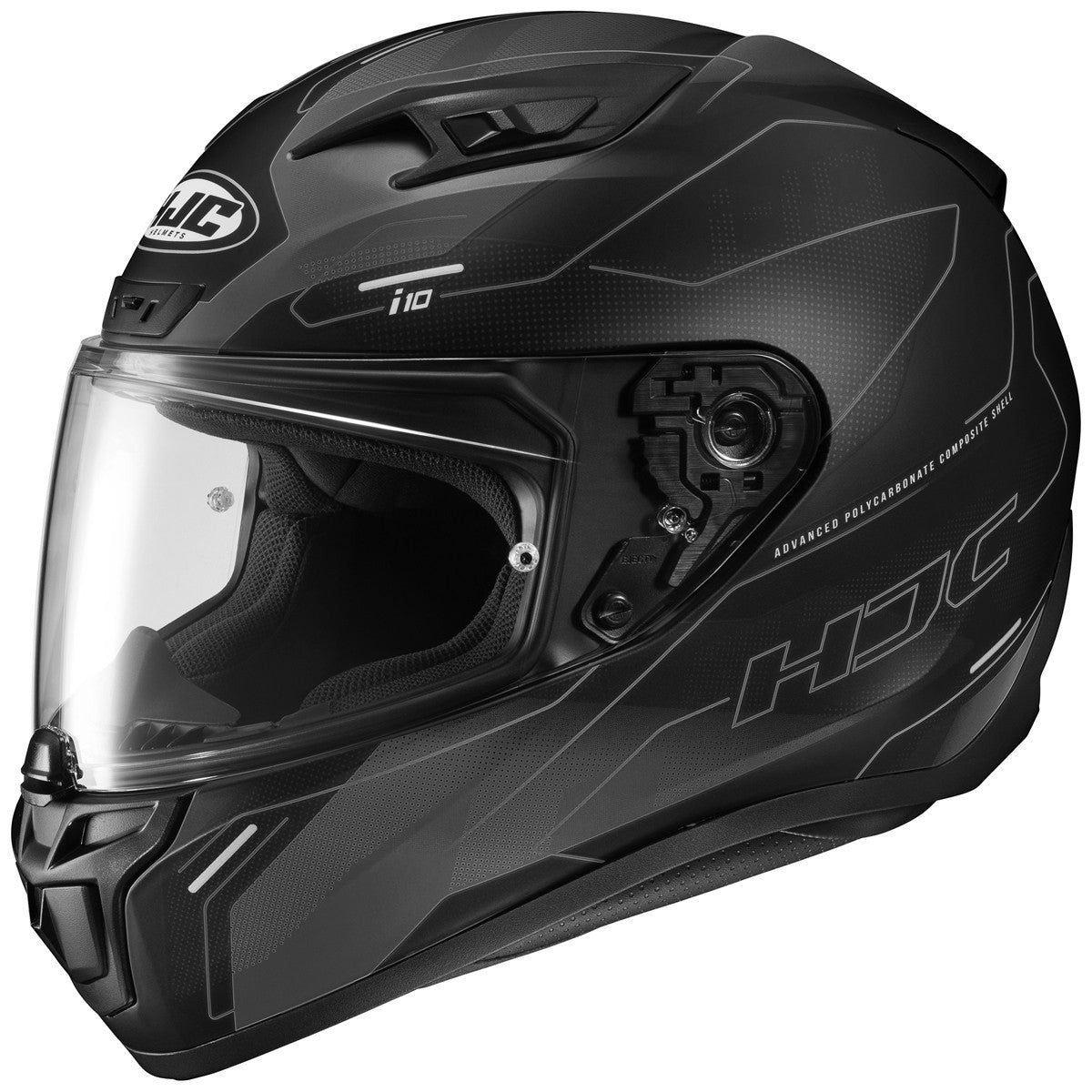 HJC i10 Taze Helmet-Black/Grey