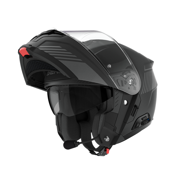 Sena Specter Modular Smart Communication Motorcycle Helmet w/ Mesh Intercom by Harmon Kardon