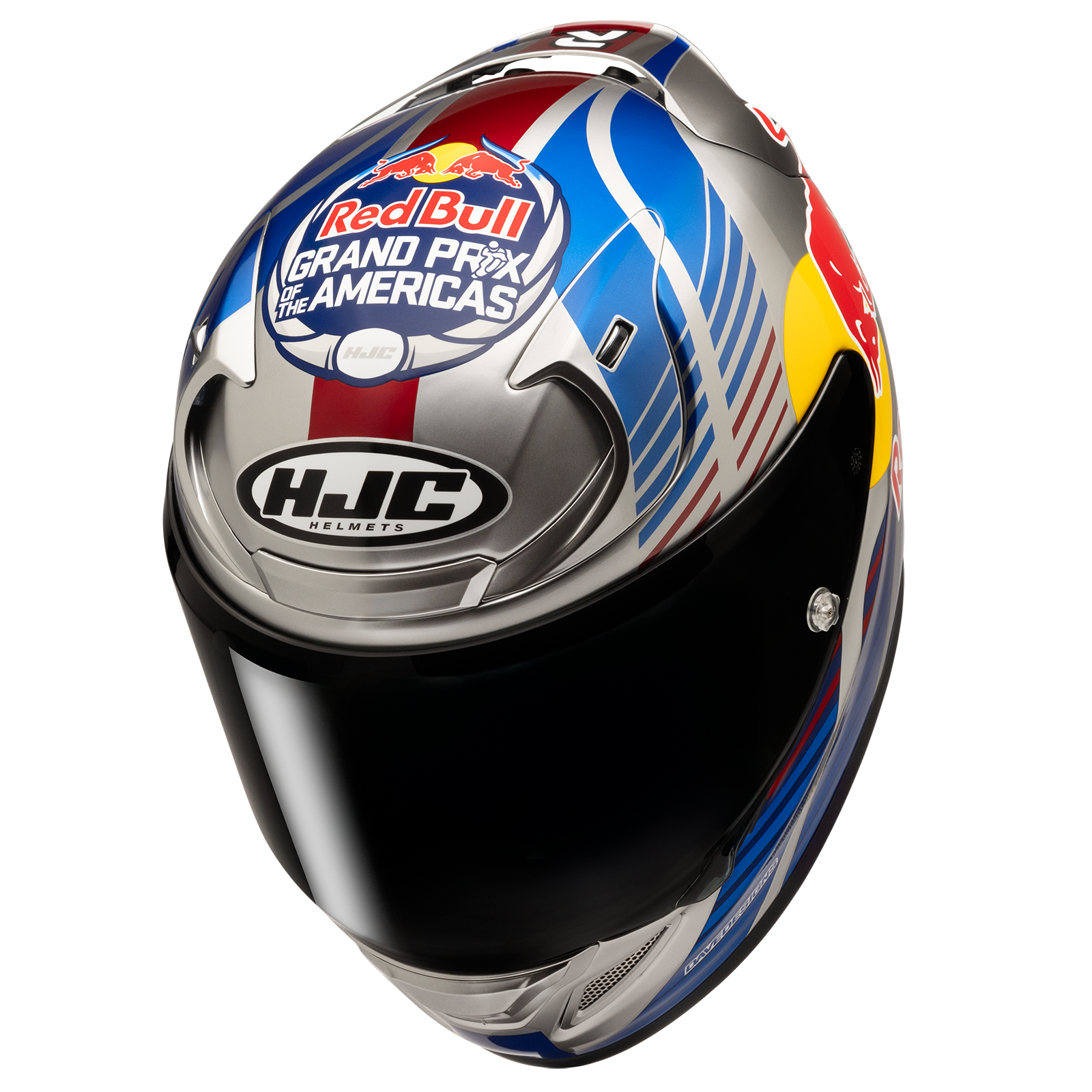 HJC RPHA 12N Red Bull Austin GP 2 Full Face Motorcycle Helmet