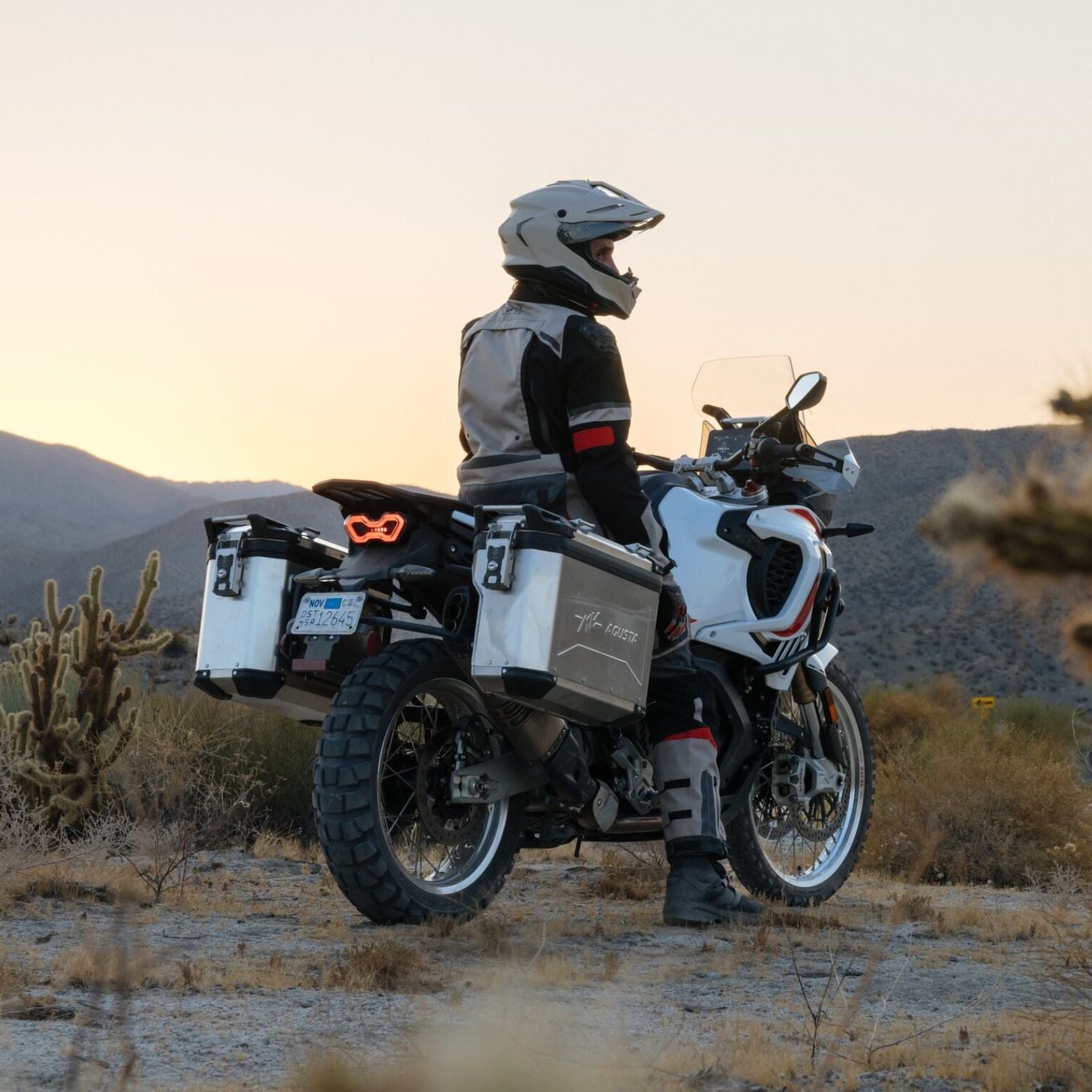 HJC RPHA 60 Solid Dual Sport Adventure Motorcycle Helmet