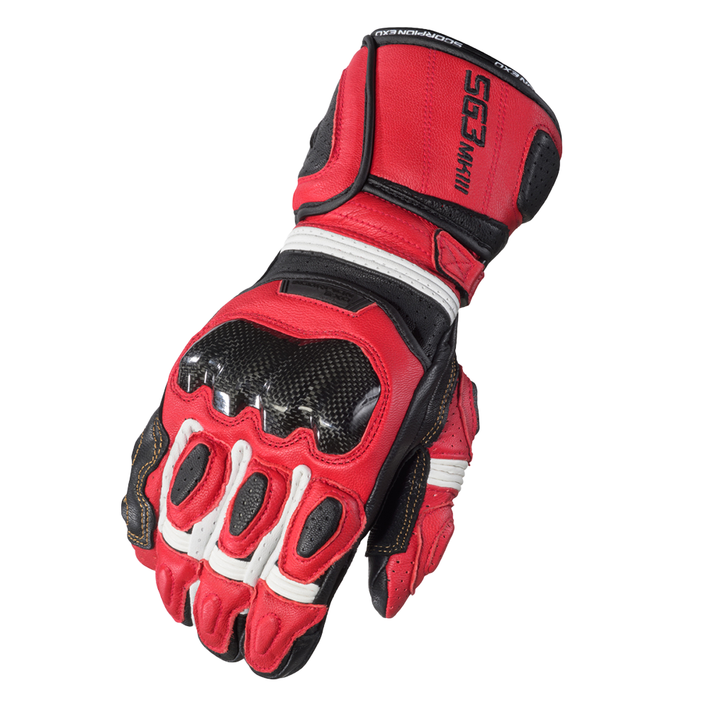 Scorpion Exo Men's SG3 MK III Leather Motorcycle Gloves